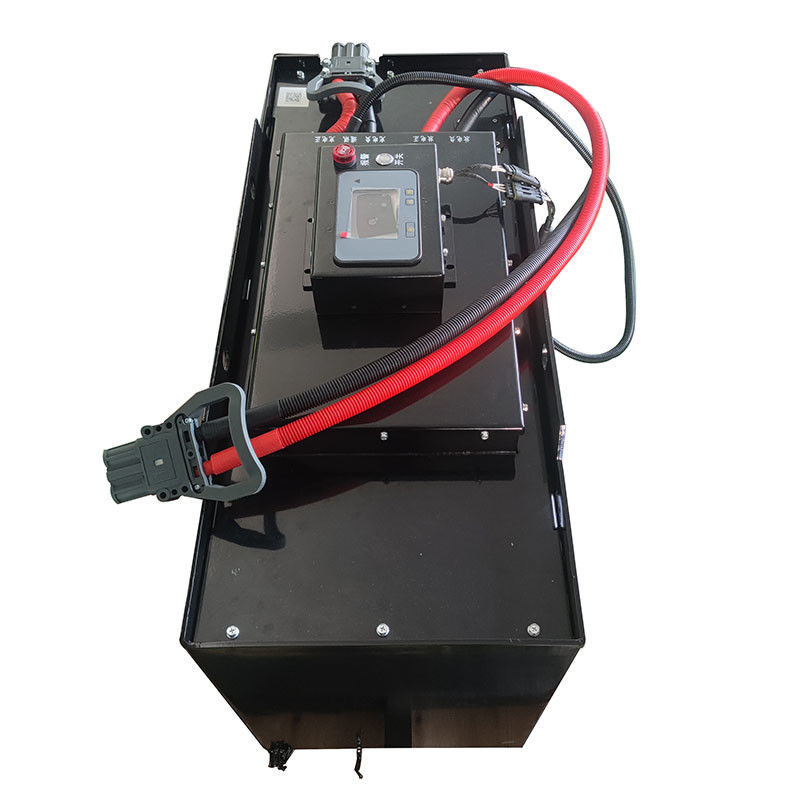 ปัจจุบันการชาร์จสูงสุด 100A แบตเตอรี่ลิธีอุปกรณ์ยกยกไฟฟ้า ความดัน 51.2V