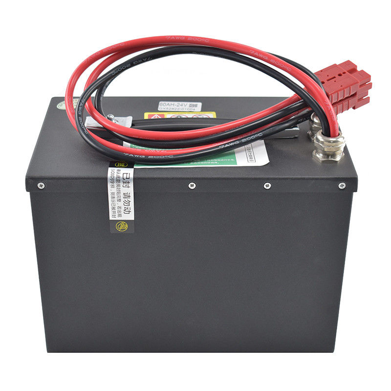 MT15 24V 60AH แบตเตอรี่ลิทธิียมไอออน แพ็ค 262 * 155 * 187 มม สําหรับรถบรรทุกพาเล็ต