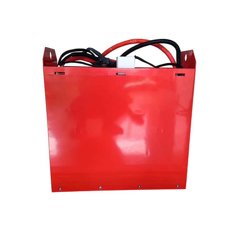 รถยกแบตเตอรี่ลิธีอุตสาหกรรม 25.6V 202AH Lifepo4 แรงและทนทานสําหรับ Linde Forklift