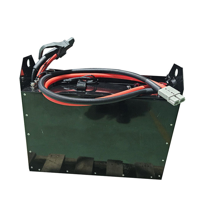620*190*520mm ดํา แบตเตอรี่ลิธีโอฟอร์คลิฟท์ 25.6V สําหรับการใช้งานหนัก