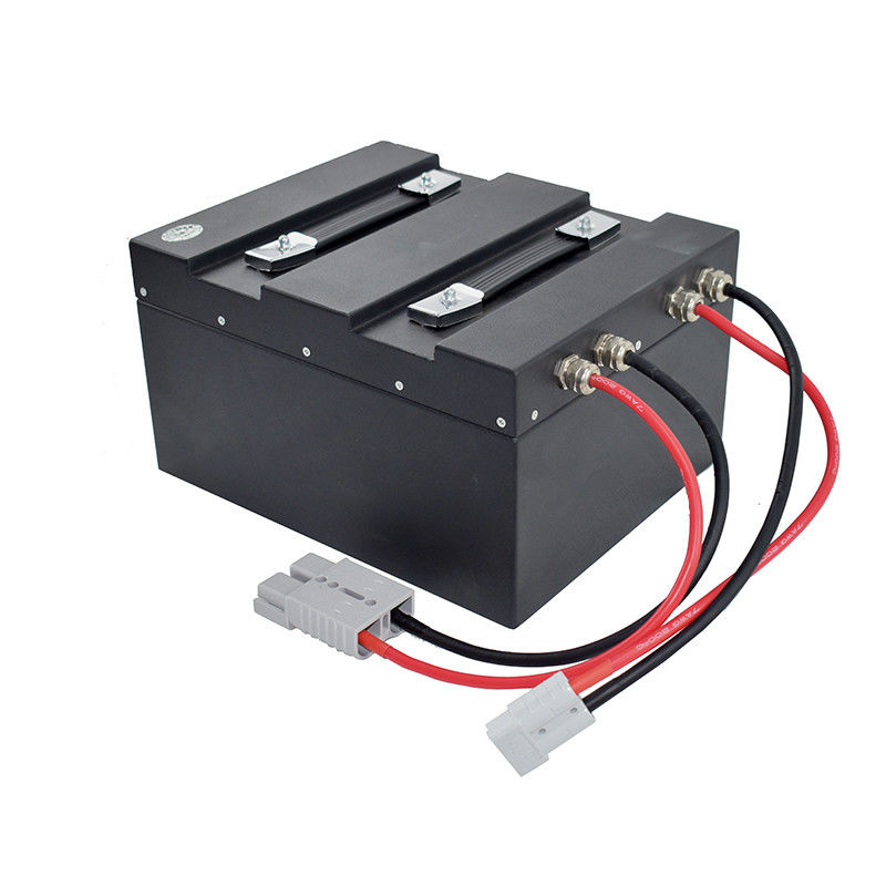 OEM แบตเตอรี่รถยกลิทธิียมออน 24V 60Ah สีดํา สําหรับ HELI เวลาการปล่อยไฟ