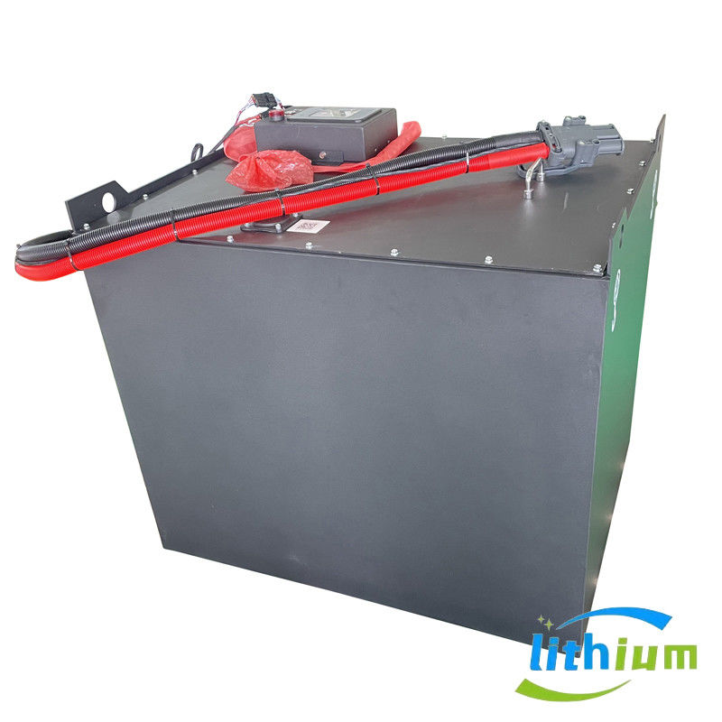 51.2V 304ah แบตเตอรี่ฟอร์คลิฟท์ไฟฟ้าลิตยูมไอออนที่สามารถชาร์จใหม่ได้ แบตเตอรี่ LiFePO4 แบตเตอรี่ดึง