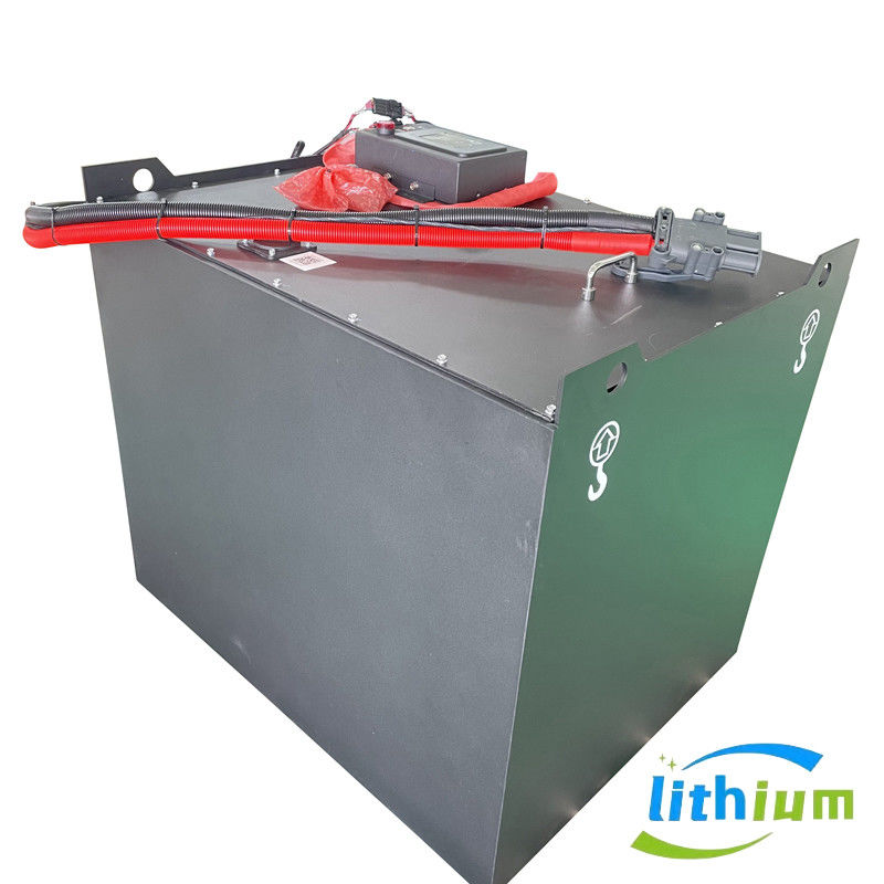Hefei Auto Parts Manufacturer แรงไฟฟ้า แบตเตอรี่ลิตยอนสําหรับรถยกคอนเตอร์บาเลนซ์ 51.2V 304ah