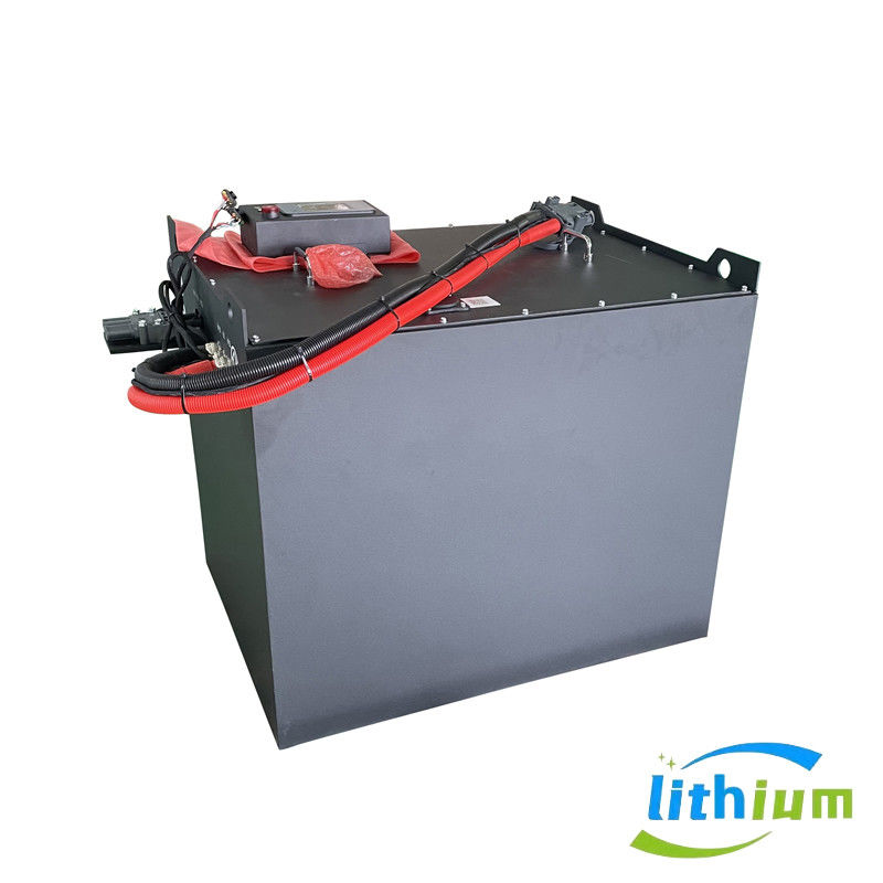 Hefei Auto Parts Manufacturer แรงไฟฟ้า แบตเตอรี่ลิตยอนสําหรับรถยกคอนเตอร์บาเลนซ์ 51.2V 304ah