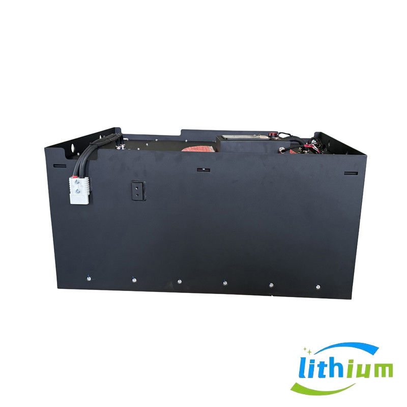 51.2V 460ah แบตเตอรี่ลิตยูที่ติดตั้งแผ่นแสงอาทิตย์ พร้อมเครื่องยกยาง