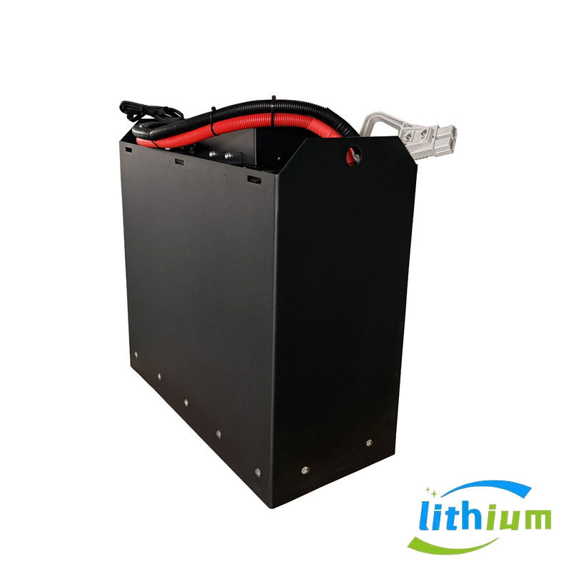 รถบรรทุกพาเล็ตไฟฟ้า แบตเตอรี่ลิธีอุปกรณ์ไฟฟ้า 25.6V 346ah แบตเตอรี่ที่เก็บเก็บของ 645X292X615mm