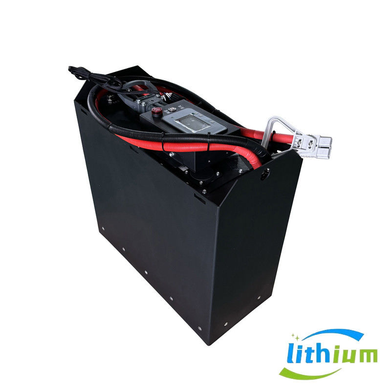รถบรรทุกพาเล็ตไฟฟ้า แบตเตอรี่ลิธีอุปกรณ์ไฟฟ้า 25.6V 346ah แบตเตอรี่ที่เก็บเก็บของ 645X292X615mm