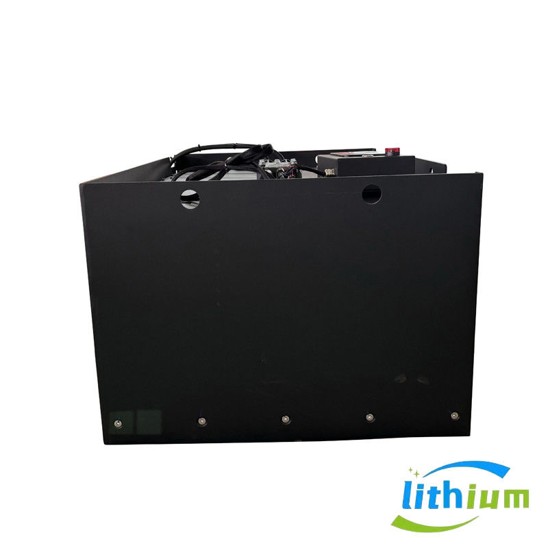51.2V 346ah แบตเตอรี่ฟอสฟาตเหล็กลิเดียม พร้อมรถยก Nichiyu 970X660X470mm