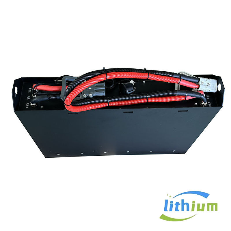 แบตเตอรี่ลิธีอุตสาหกรรมเกาหลีที่มีคุณภาพสูง พร้อมกับ Eleysysys counterweight forklift 25.6V 202ah