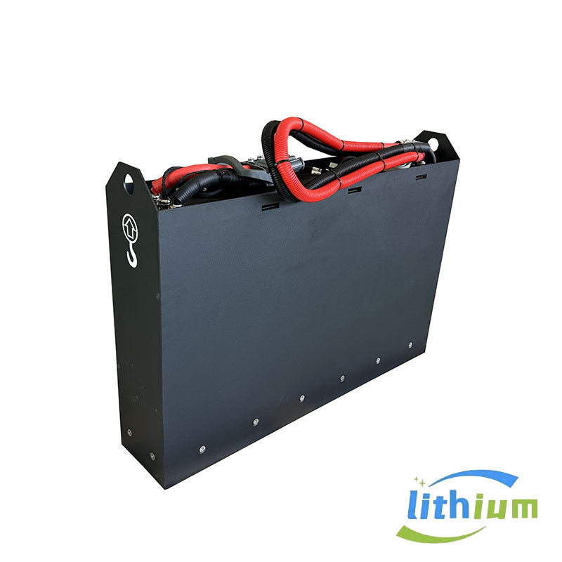 แบตเตอรี่ลิธีอุตสาหกรรมเกาหลีที่มีคุณภาพสูง พร้อมกับ Eleysysys counterweight forklift 25.6V 202ah