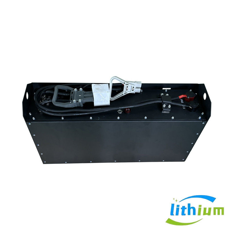 25.6V 230Ah สนับสนุนแบตเตอรี่ลิตยูมไอออนที่กําหนดเอง สําหรับรถบรรทุกพาเล็ตขนาดเล็ก